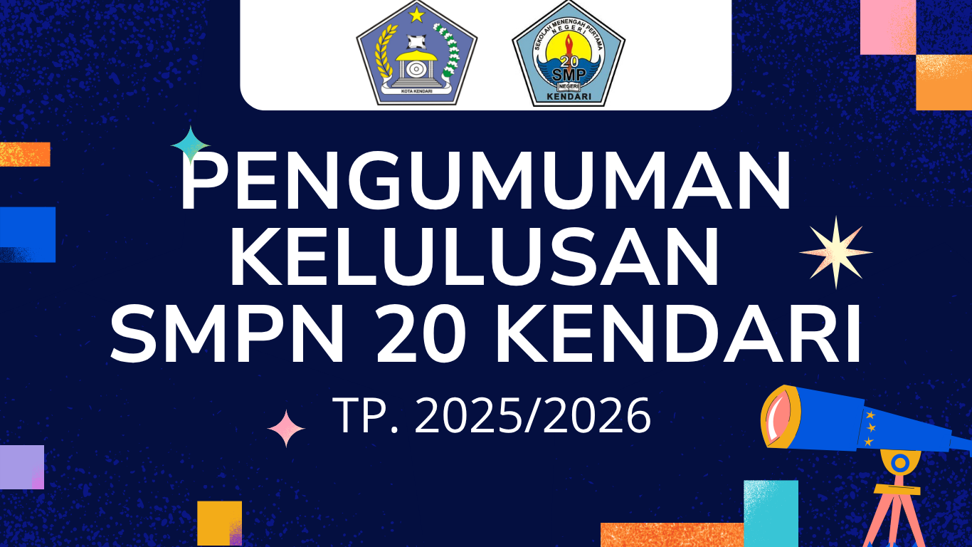 Pengumuman Kelulusan SMPN 20 Kendari